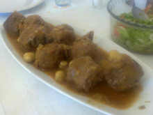 Bife a rolê com champignon