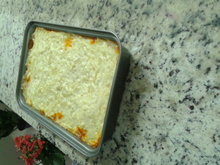 Lasanha de frango fácil de micro-ondas