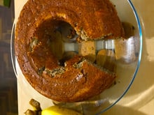 Bolo de Banana sem farinha e açúcar