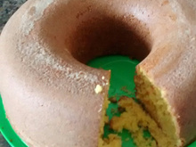 Bolo de fubá da Vovó Elza