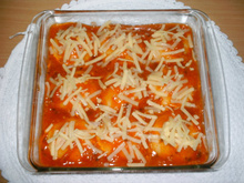 Nhoques de mandioca recheados com cogumelos