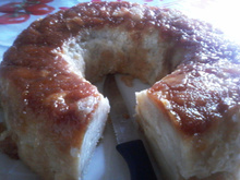 Pudim de pão sem leite condensado e sem banho-maria