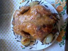 Frango recheado diferente