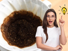 Nunca mais joguei a borra de café fora depois que eu aprendi as mil e uma utilidades dela!