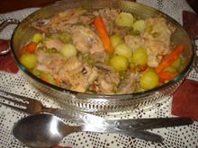 Guisado  de coelho