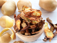 Casca de batata na airfryer: evite o desperdício e prepare uma receita deliciosa em 10 minutos