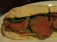 Sanduíche de rosbife
