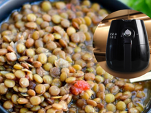 Lentilha na airfryer: descubra se é possível fazer a comida de ano-novo na fritadeira elétrica