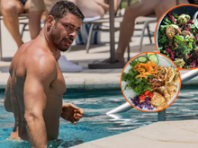 O que Cauã Reymond come (e não come) para exibir os músculos definidos na novela Vale Tudo