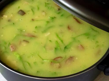 Caldo verde perfeito e prático