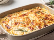 Batatas Gratinadas Cremosas