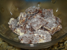 Brigadeiro com biscoito