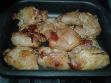 Bife a rolê de frango