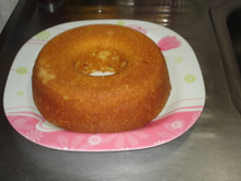 Bolo azedinho de laranja