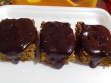 Bolo de abóbora com coco integral no liquidificador