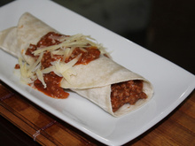 Panqueca de carne moída