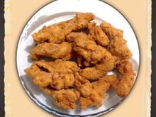Tirinhas de frango empanadas (sequinhas)