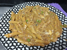 Macarrão na panela de pressão