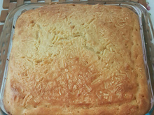 Torta de carne seca desfiada