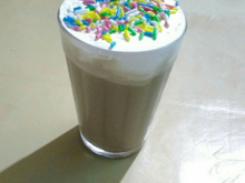 Milk shake caseiro