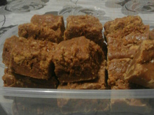 Rapadura de leite condensado