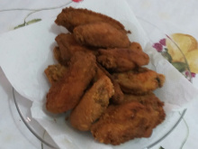 Frango frito crocante e sequinho