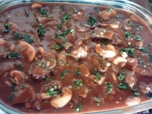 Carne na cerveja preta