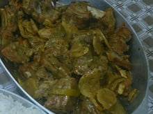 Costela de porco no quentão