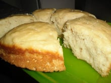 Pão com fermento caseiro