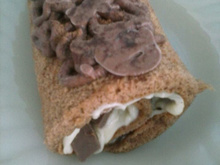 Rocambole de chocolate macio e molhadinho