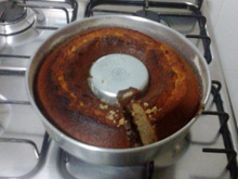 Bolo de banana fofinho