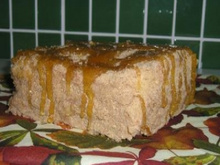 Bolo de laranja e coco