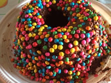 Bolo de ovomaltine crocante