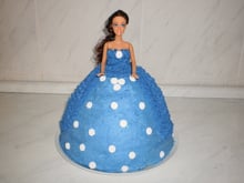 Bolo boneca