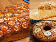 7 receitas de bolo de banana diferentes para provar e escolher a favorita