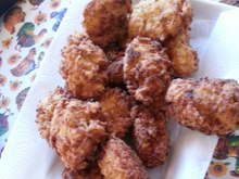 Bolinho de arroz sequinho