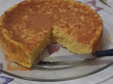Pamonha salgada de forno