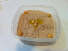 Homus de Azeitona Preta - Molho Árabe