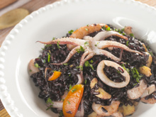 Nero al mare (arroz negro com frutos do mar)