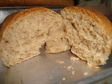 Pão de gérmen e farelo de trigo