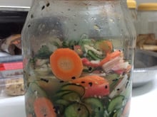 Sunomono - conserva japonesa de pepino