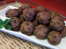 Bolinho de carne moída com hortelã: como fazer