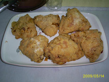 Frango crocante da dona Ruth