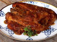 Pernil com molho de damasco: é assim que você deve fazer para ele ficar caramelizado e suculento