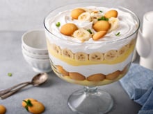 Sobremesa rápida de banana