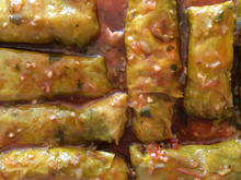 Charutinho de couve delicioso