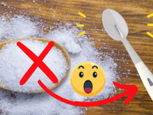 Talher elétrico revolucionário salga a comida sem usar sal! Já estou esperando a colher do doce…