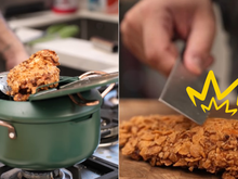 Palavra de chef: "Hoje eu vou te ensinar o frango mais crocante da sua vida"