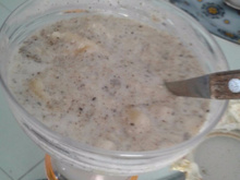 Taça da felicidade (sobremesa light de banana)