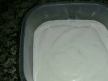 Creme de alho com pimenta